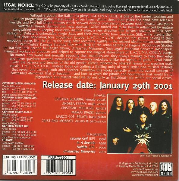 Lacuna Coil - Unleashed Memories - Cd