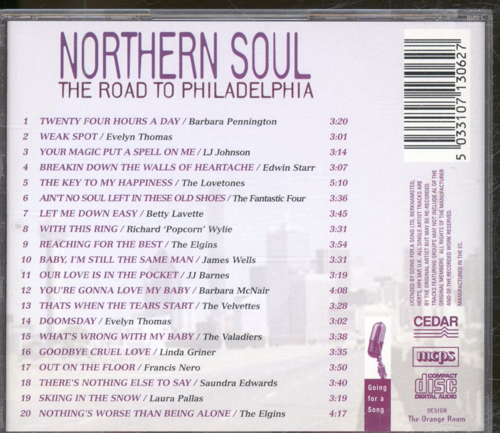 Various Artists - Northern Soul: The Road To Philadelphia - Cd