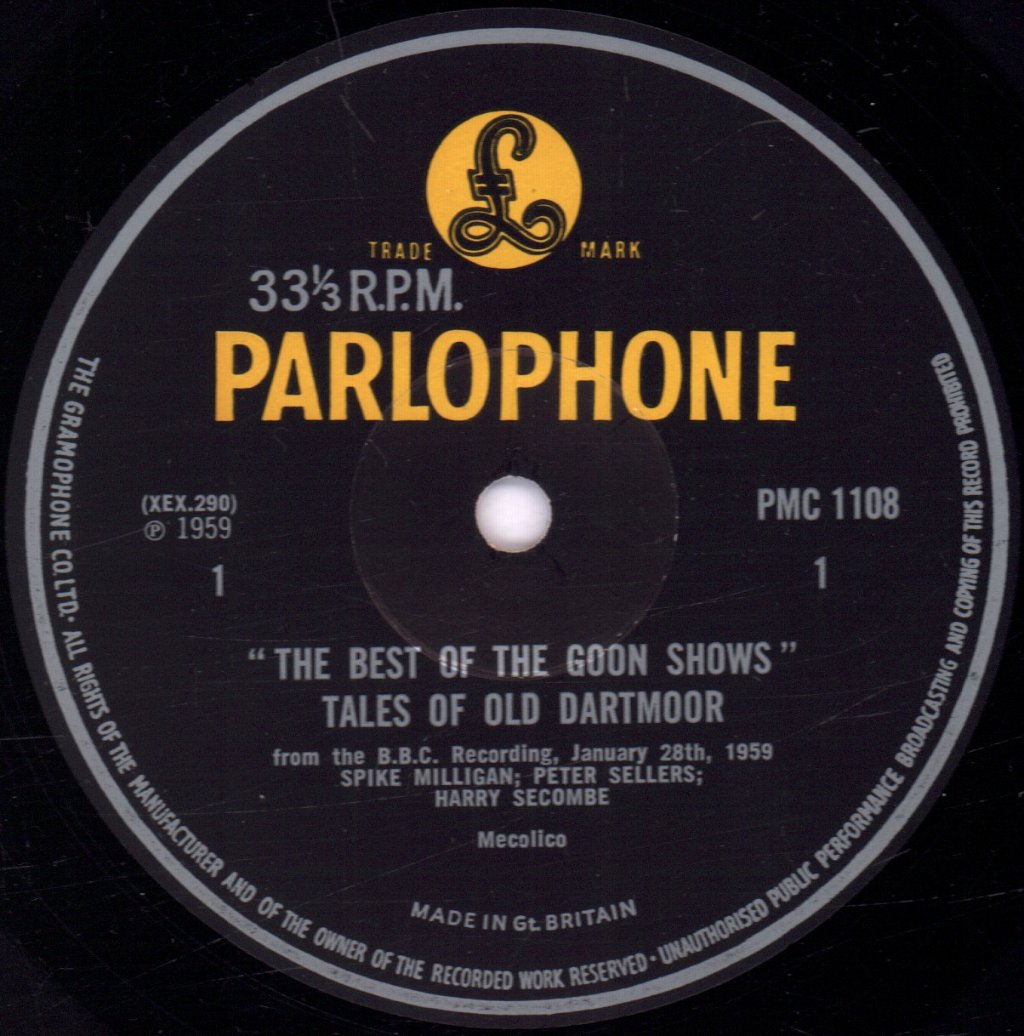 Best Of The Goon Shows - Best Of The Goon Shows - Lp