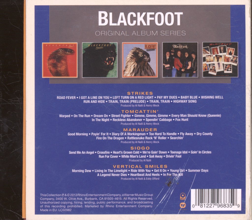 Blackfoot - Original Album Series - Cd Set