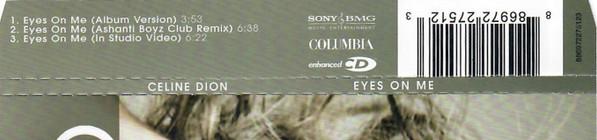 Céline Dion - Eyes On Me - Cd