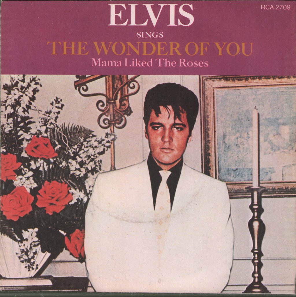 Elvis Presley - Wonder Of You - 7 Inch