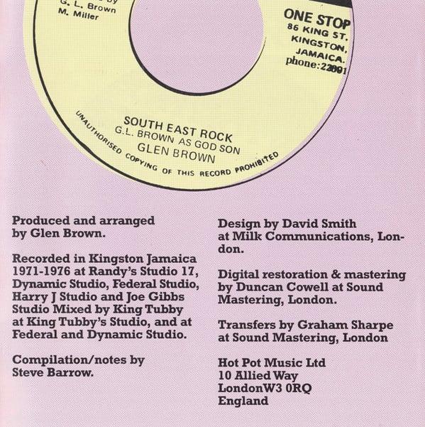glen brown and friends - Rhythm Master Volume One - Cd