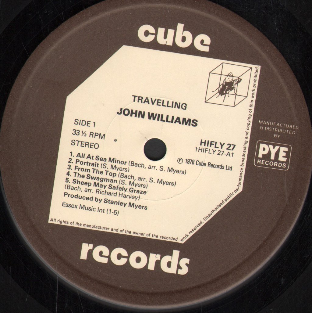 John Williams (Guitarist) - Travelling - Lp