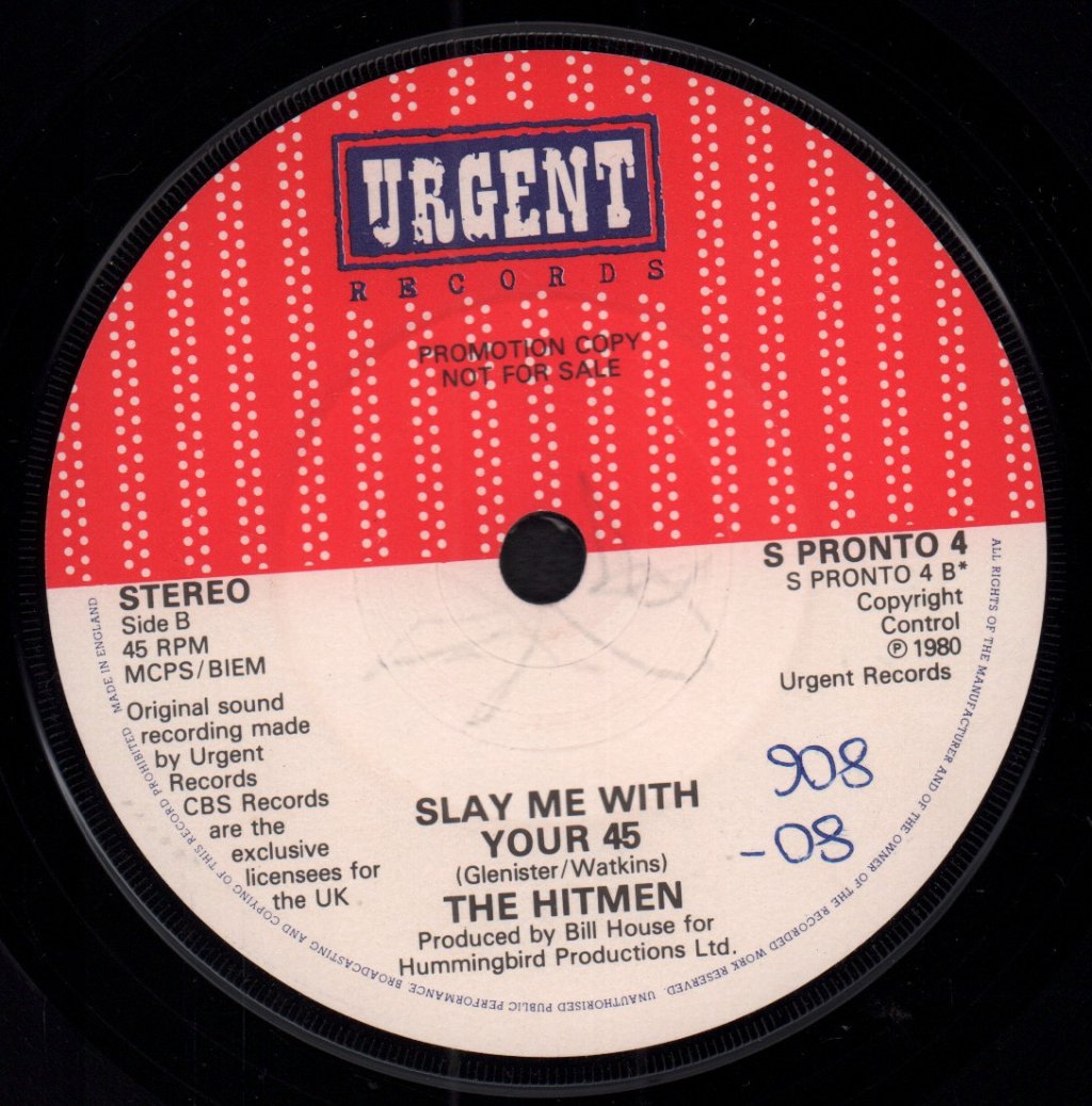 Hitmen - Hold On To Her - 7 Inch
