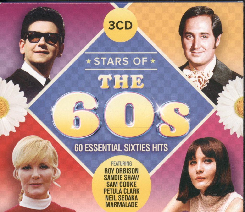 Various Artists - Stars Of The 60s (60 Essential Sixties Hits) - Triple Cd