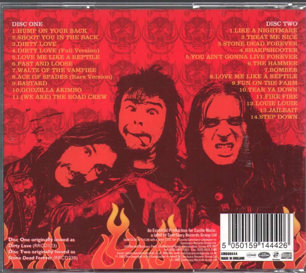 Motorhead - Tear Ya Down: The Rarities - Double Cd