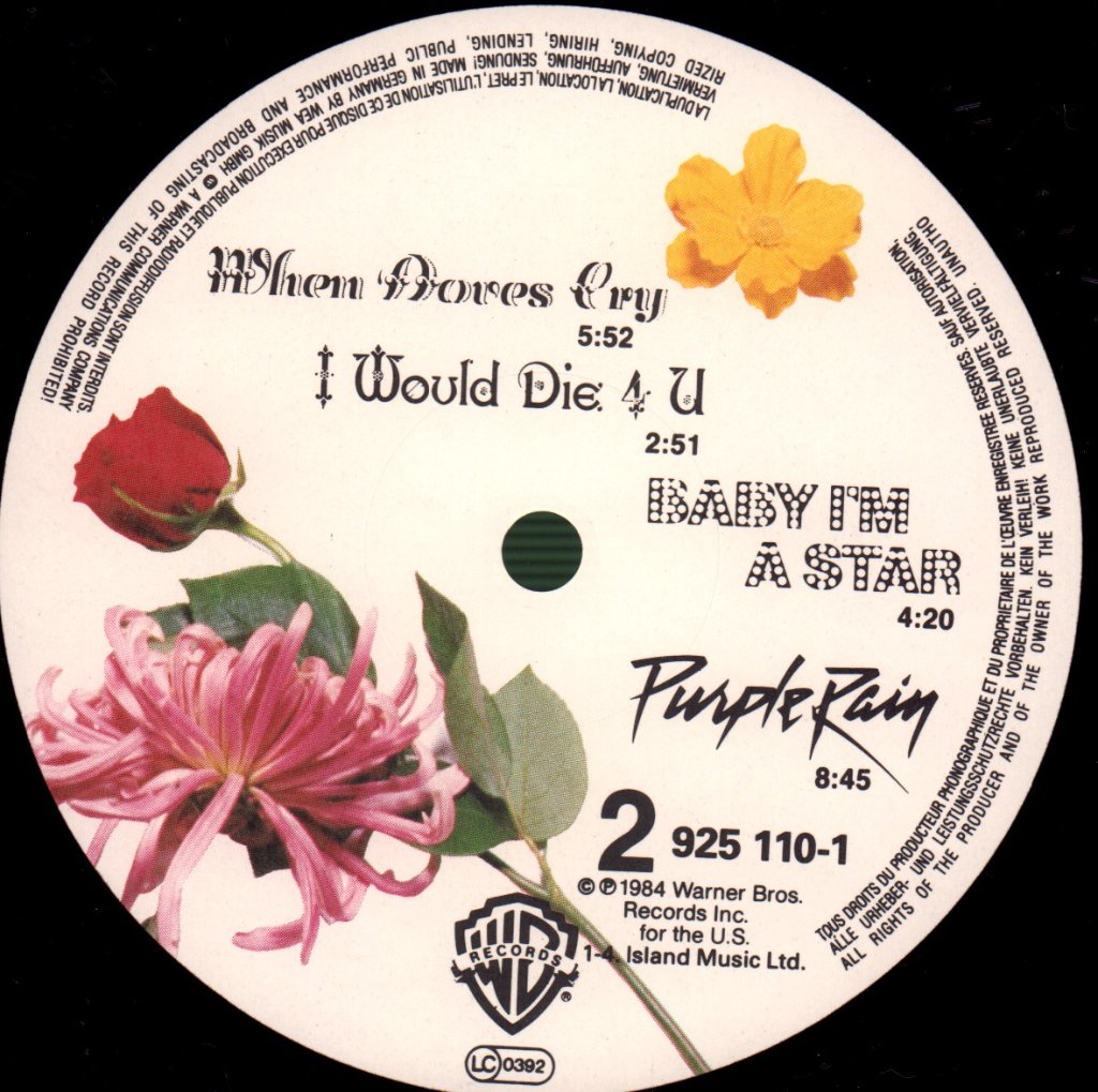 Prince And The Revolution - Purple Rain - Lp
