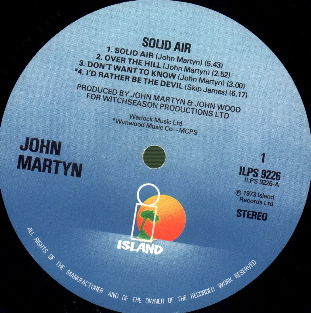 John Martyn - Solid Air - Lp
