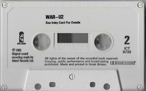 U2 - War - Cassette
