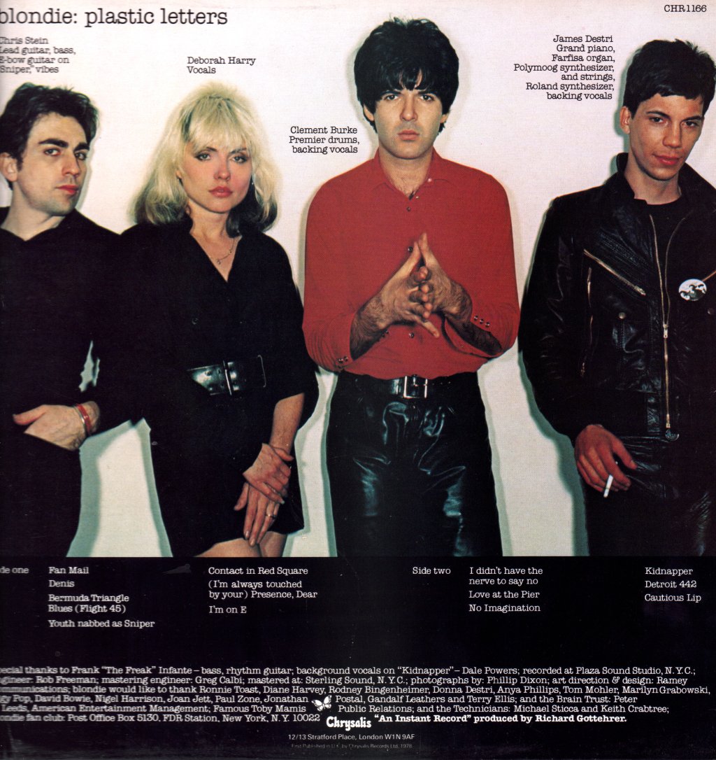 Blondie - Plastic Letters - Lp