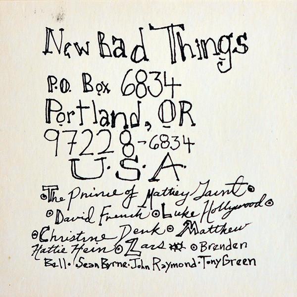 New Bad Things - Society - Cd