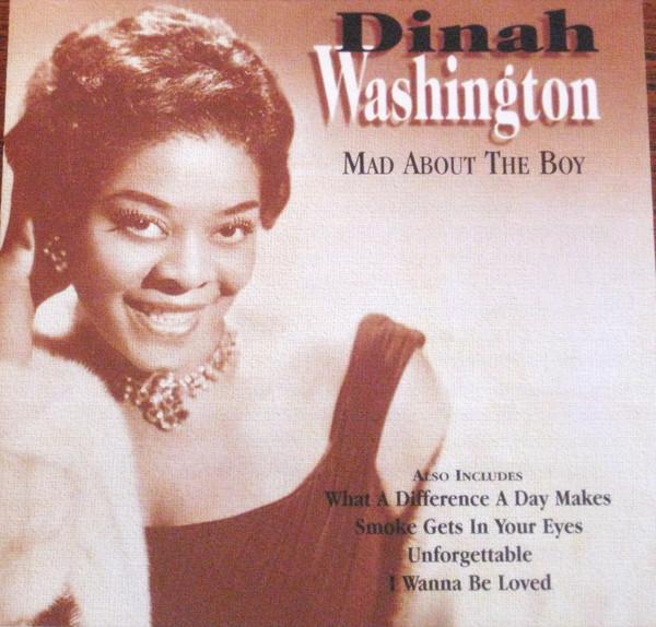 Dinah Washington - Mad About The Boy - Cd