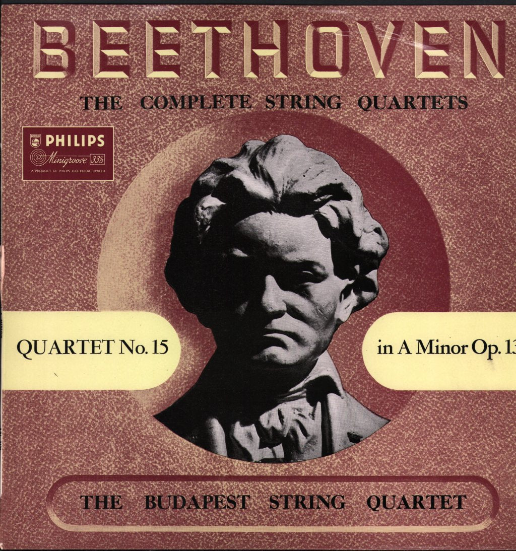 Budapest String Quartet - Beethoven - Complete String Quartets ~ Quartet No. 15 In A Minor Op. 132 - Lp