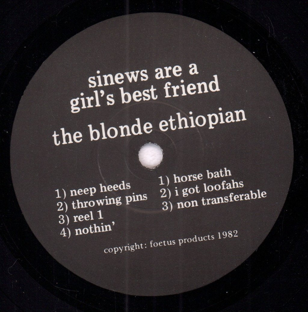Blonde Etheopian - Sinews Are A Girls Best Friend - 7 Inch