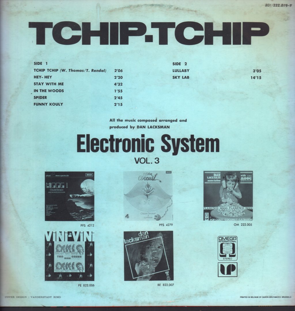 Electronic System - Tchip-Tchip (Vol. 3) - Lp