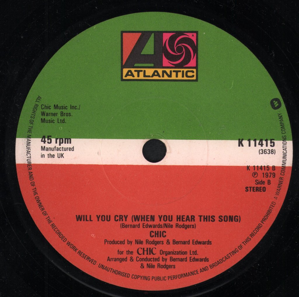 Chic - My Feet Keep Dancing - 7 Inch