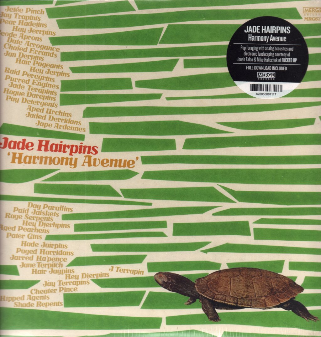 Jade Hairpins - Harmony Avenue - Lp