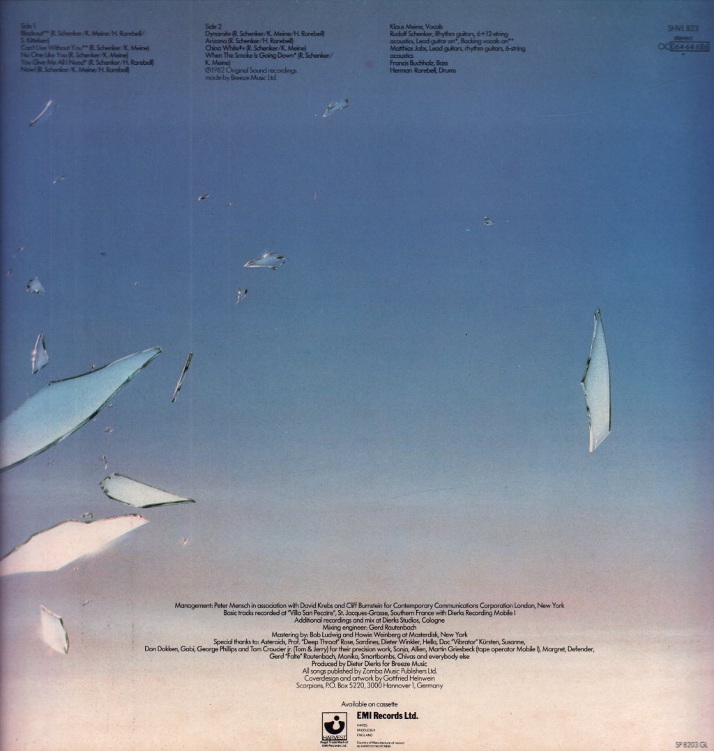 Scorpions - Blackout - Lp