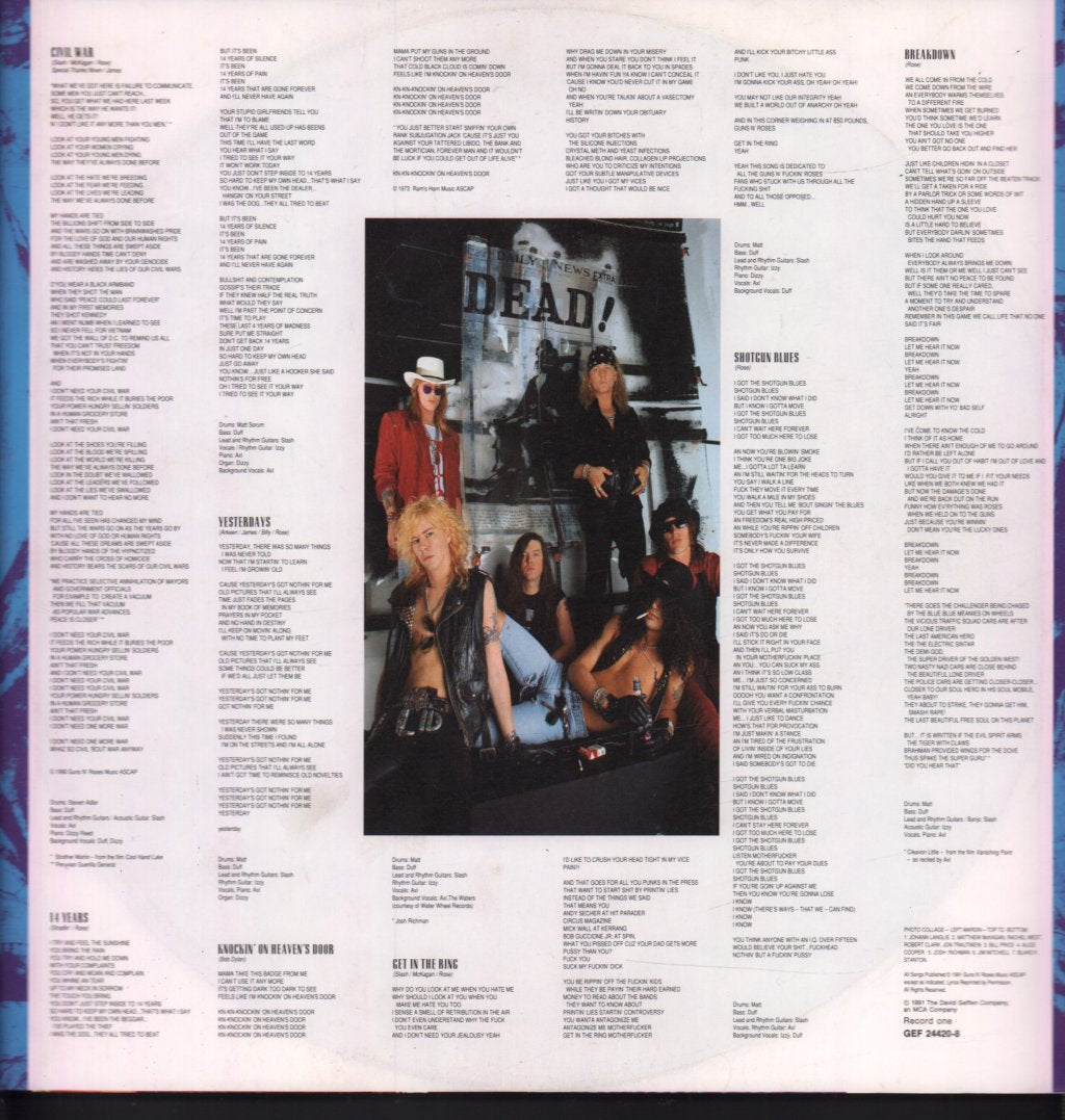 Guns N Roses - Use Your Illusion 2 - Double Lp