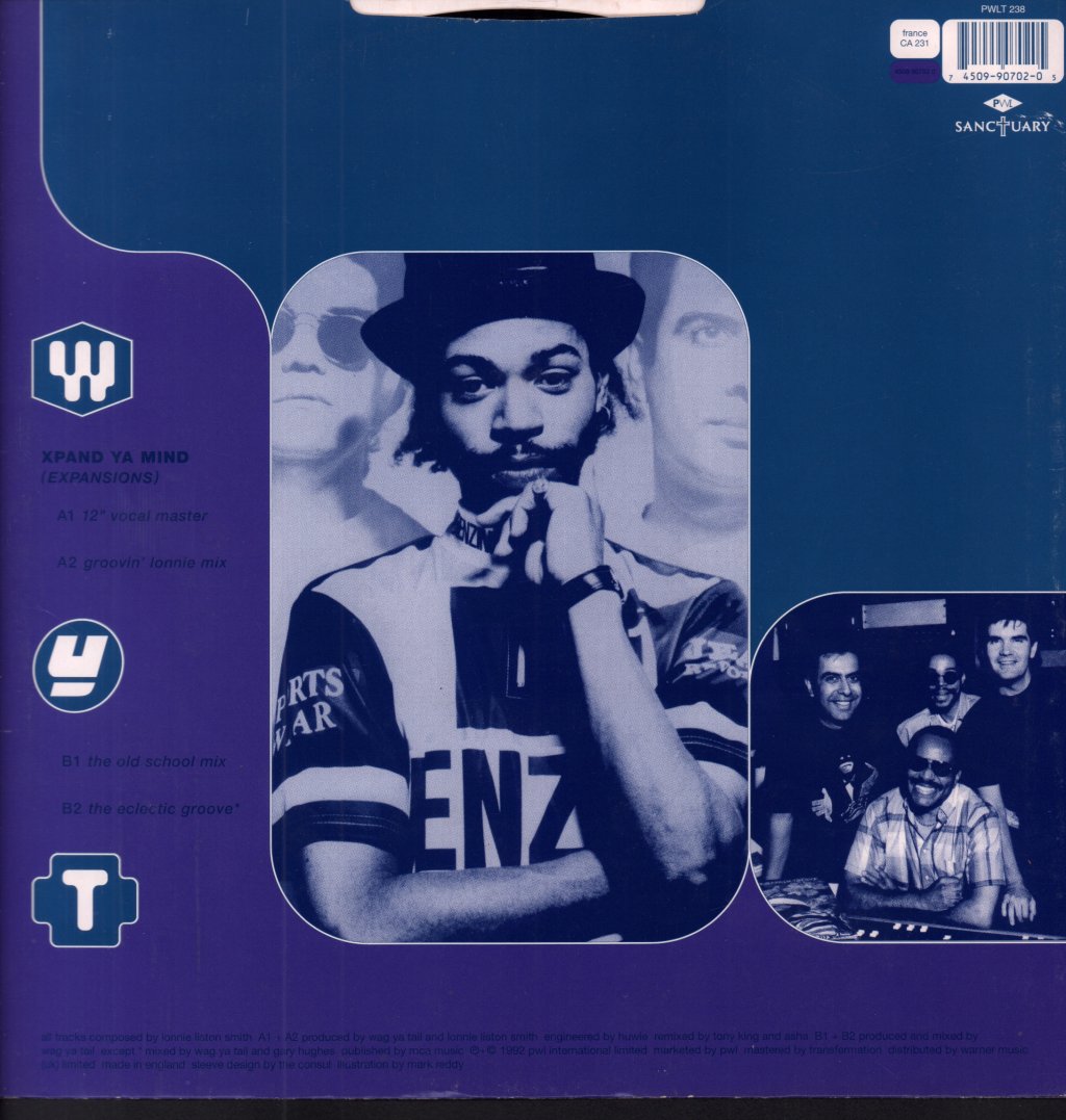 Wag Ya Tail featuring Lonnie Liston Smith - Xpand Ya Mind Expansions - 12 Inch