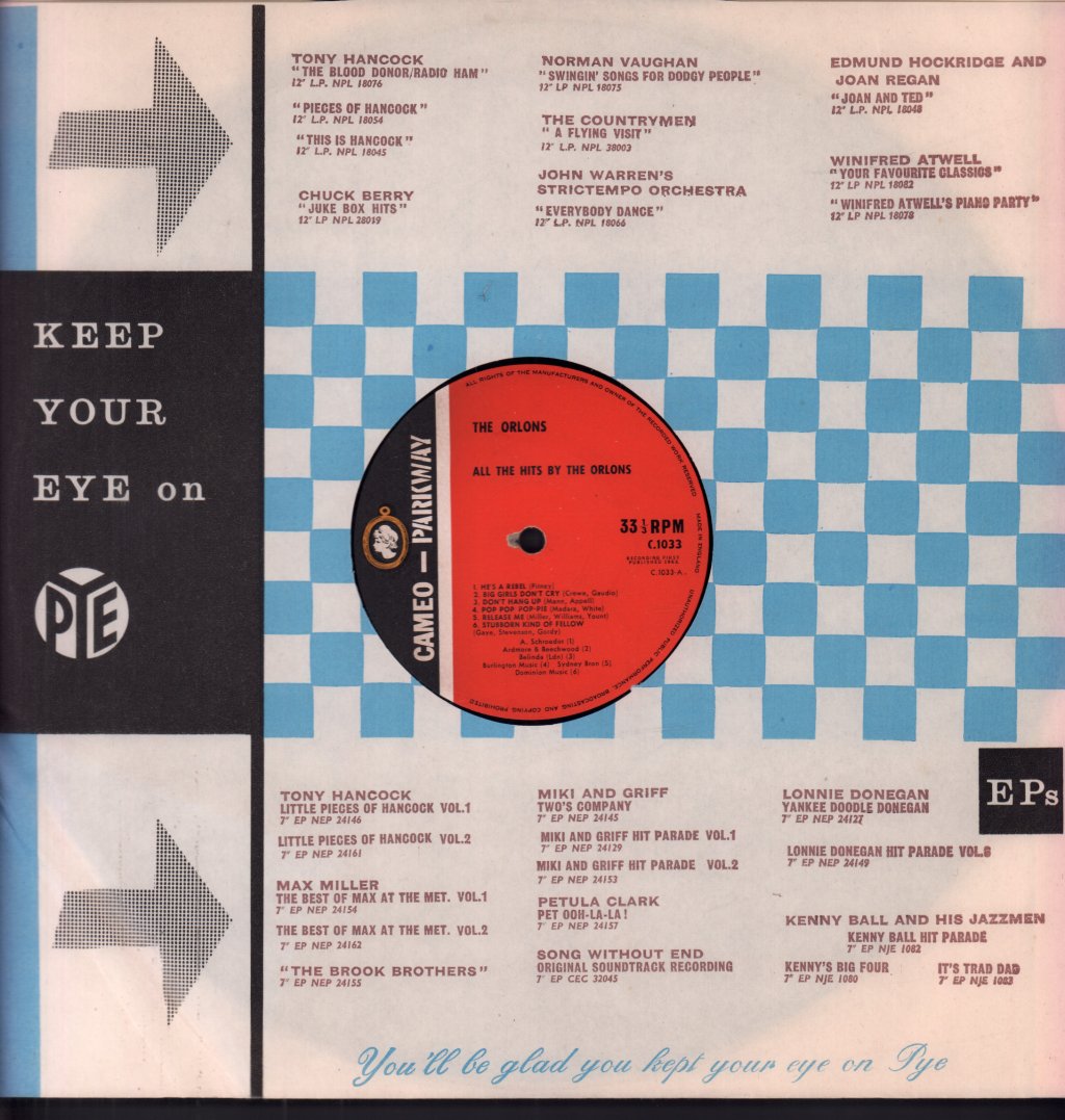 Orlons - All The Hits - Lp