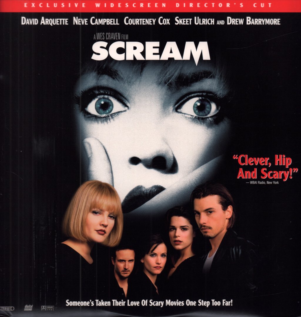 Various Artists - Scream exclusive widescreen director's cut - Laser Disc