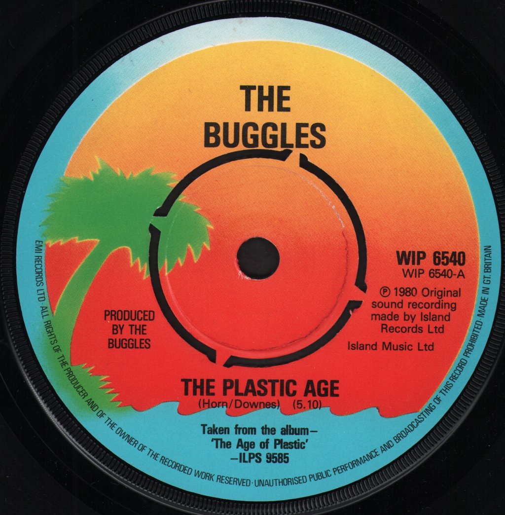 Buggles - Plastic Age - 7 Inch