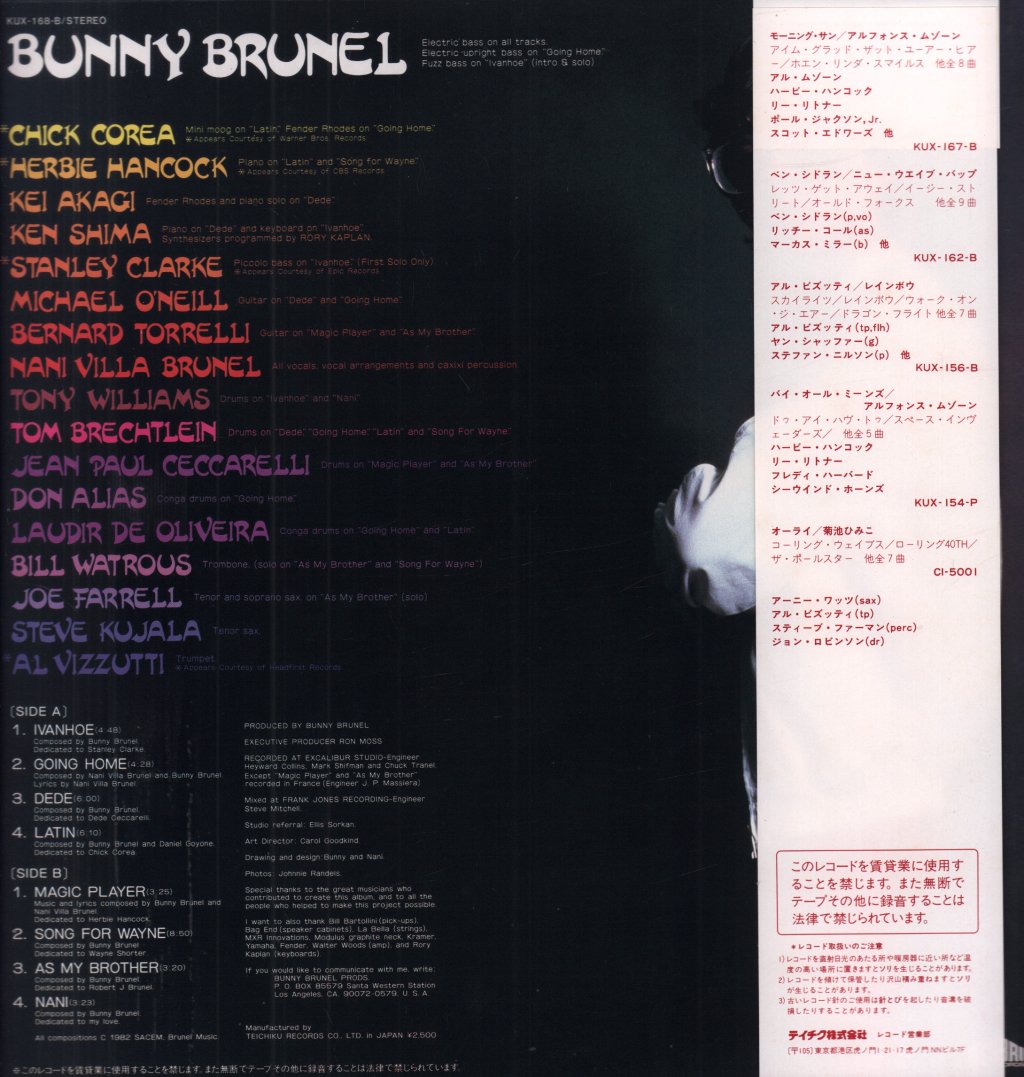 Bunny Brunel - Ivanhoe - Lp