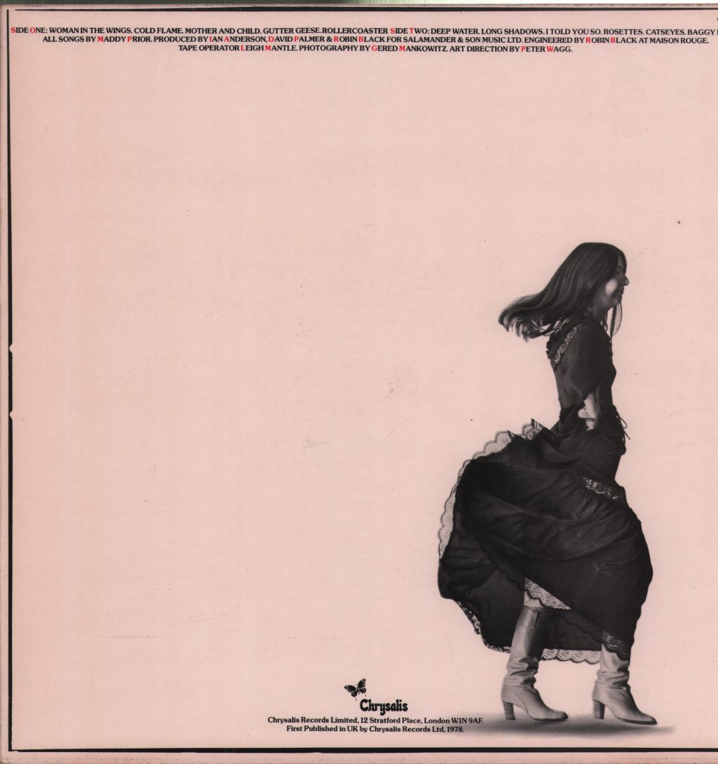 Maddy Prior - Woman In The Wings - Lp