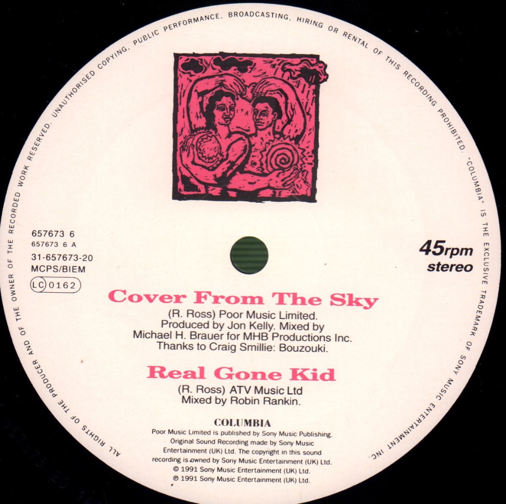 Deacon Blue - Cover From The Sky - 12 Inch