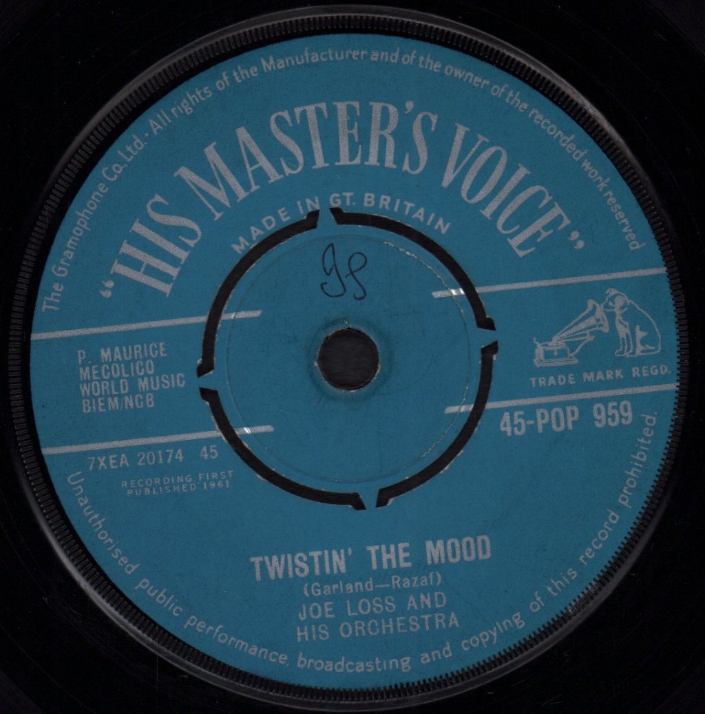 Joe Loss And His Orchestra - Twistin' The Mood - 7 Inch