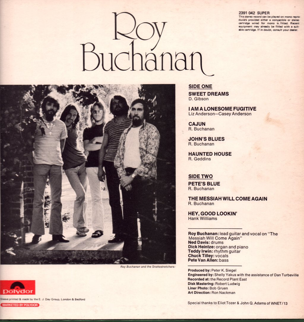 Roy Buchanan - Roy Buchanan - Lp