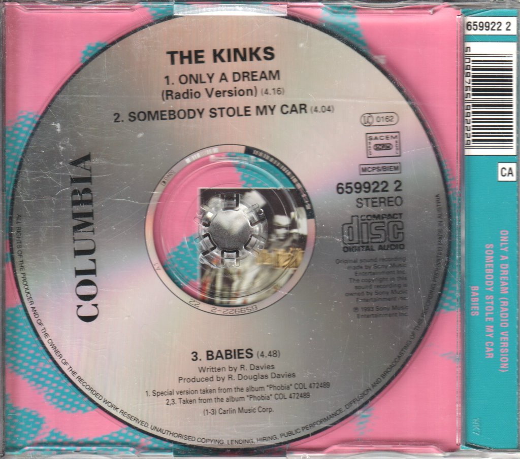 Kinks - Only A Dream - Cd