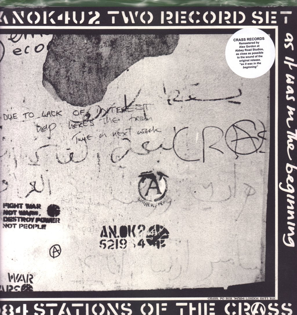 Crass - Stations Of The Crass - Double Lp