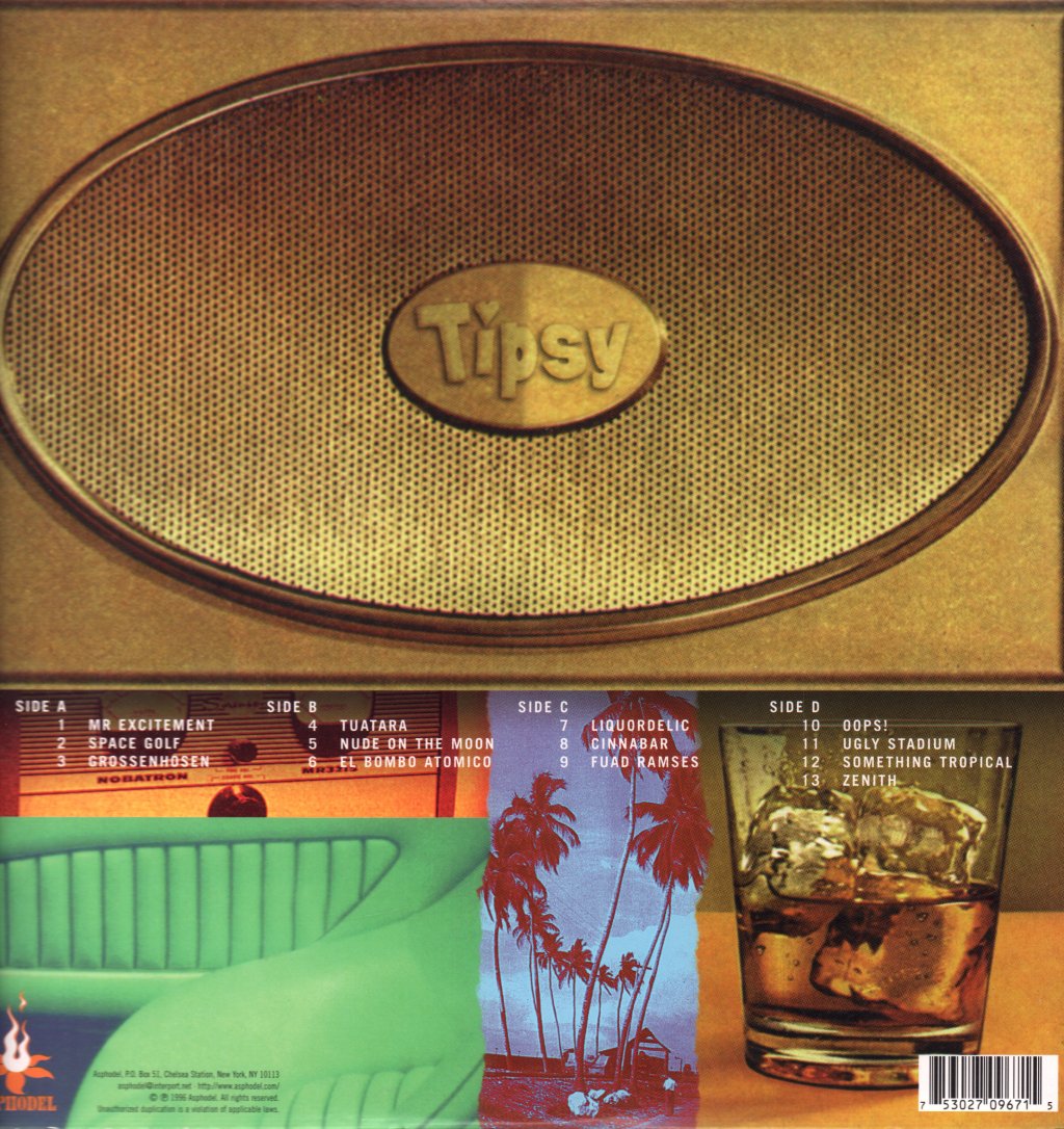 Tipsy - Trip Tease - The Seductive Sounds of Tipsy - Double Lp