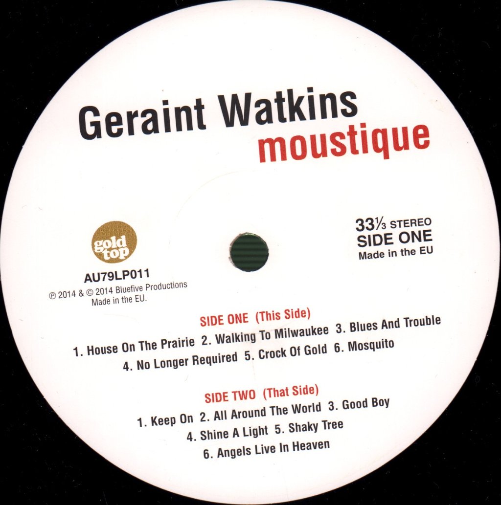 Geraint Watkins - Moustique - Lp