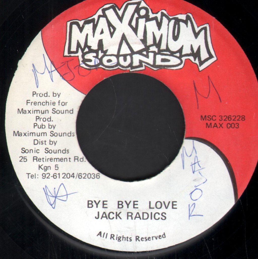 Jack Radics - Bye Bye Love - 7 Inch