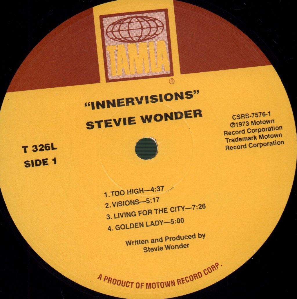 Stevie Wonder - Innervisions - Lp