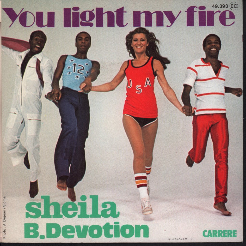 Sheila B.Devotion - You Light My Fire - 7 Inch