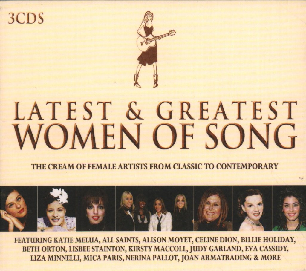 Various Artists - latest and greatest women of song - Triple Cd