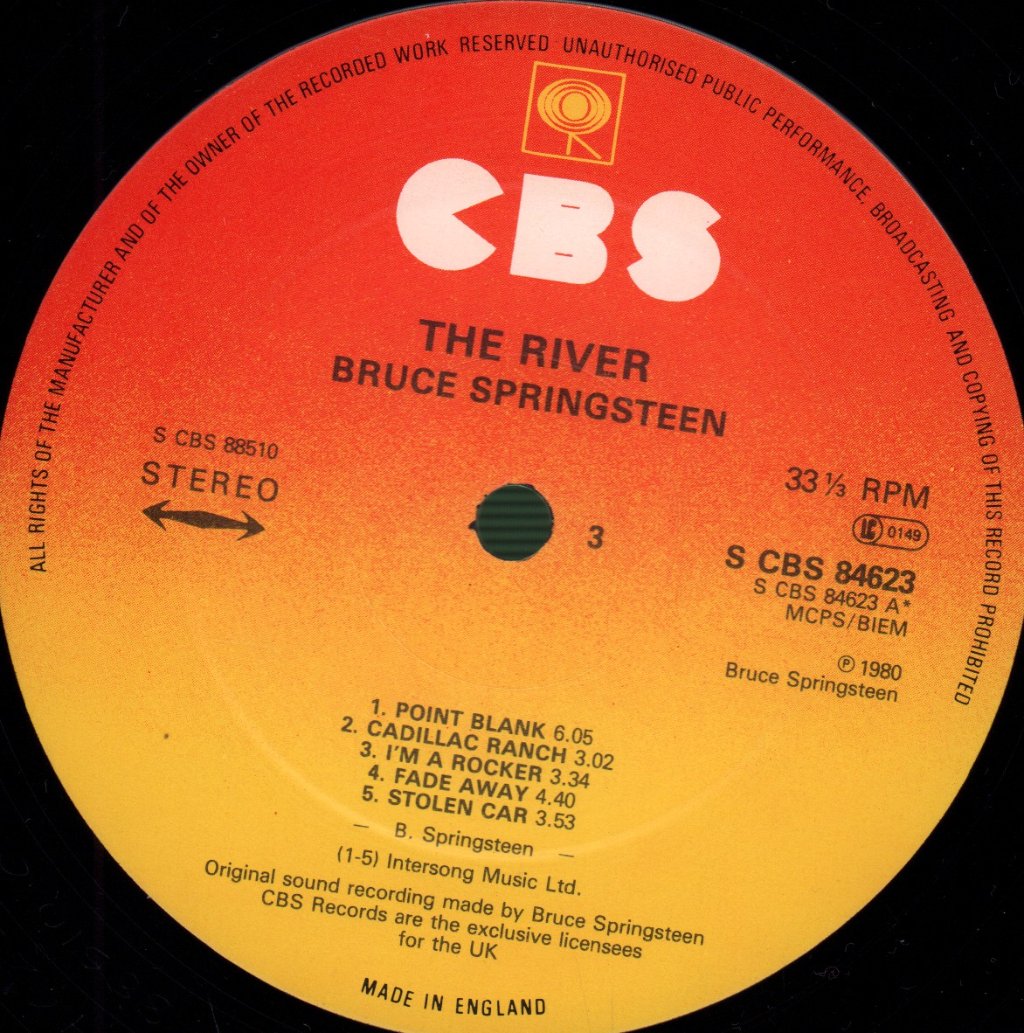 Bruce Springsteen - River - Double Lp