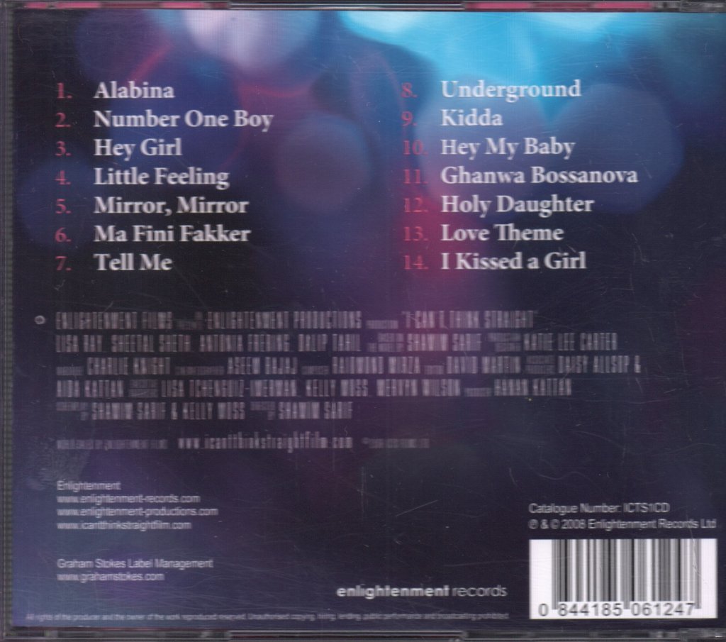 Raiomond Mirza - I Can't Think Straight (Original Motion Picture Soundtrack) - Cd