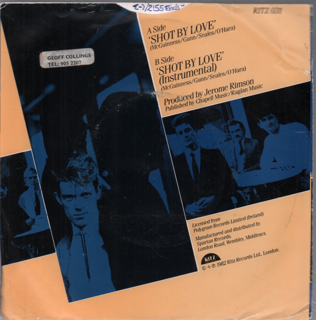 Tokyo Olympics - Shot By Love - 7 Inch