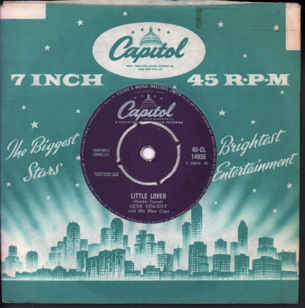Gene Vincent & His Blue Caps - Git It - 7 Inch