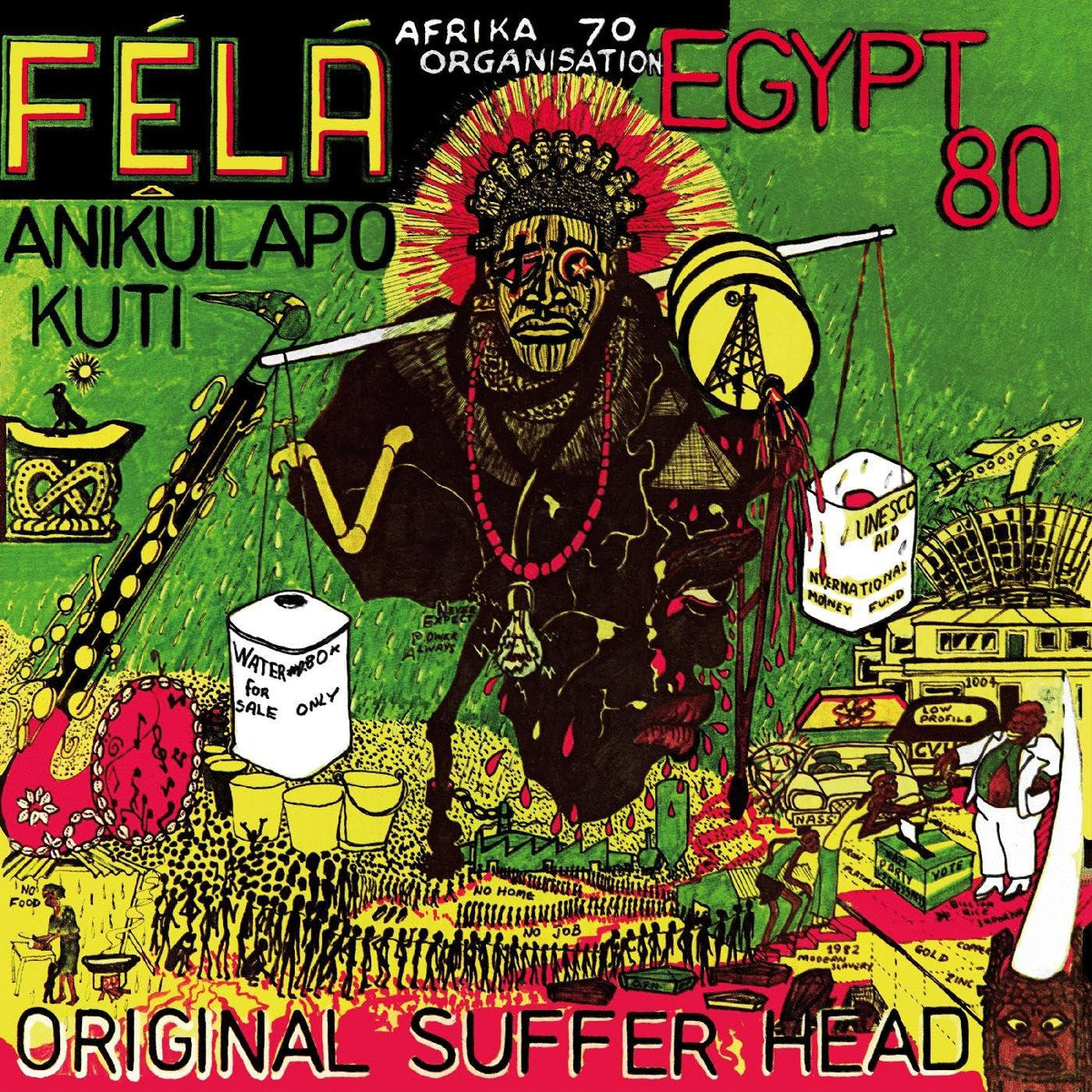 Fela Kuti - Original Suffer Head (Opaque Light Green Vinyl) - Lp