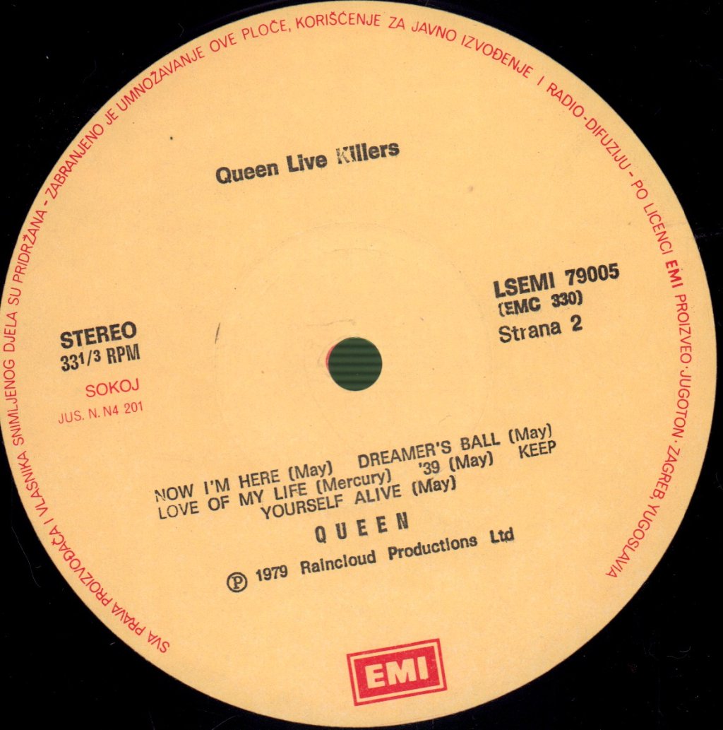 Queen - Live Killers - Double Lp