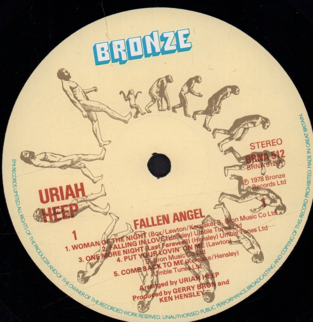 Uriah Heep - Fallen Angel - Lp