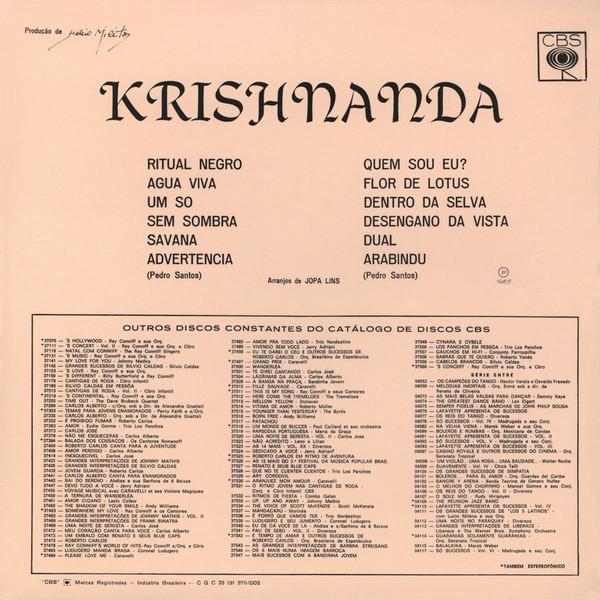 Pedro Santos - Krishnanda - Lp