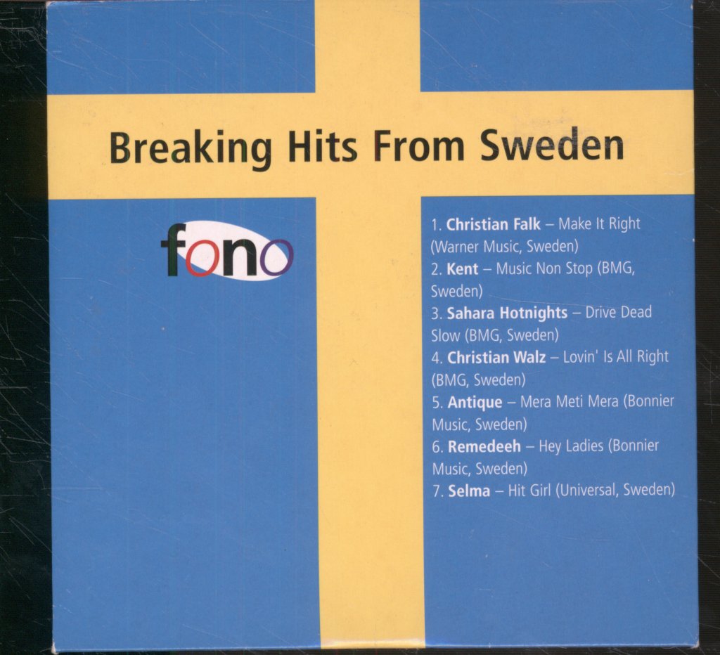 Various Artists - Breaking Hits From Sweden - Cd